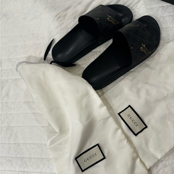 Gucci GG Supreme Slide \'Tiger\' main image 9